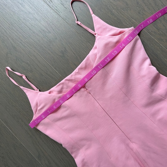 STAUD Joy Gown Long Maxi Dress Pearl Pink - Size 2 - Picture 8 of 11